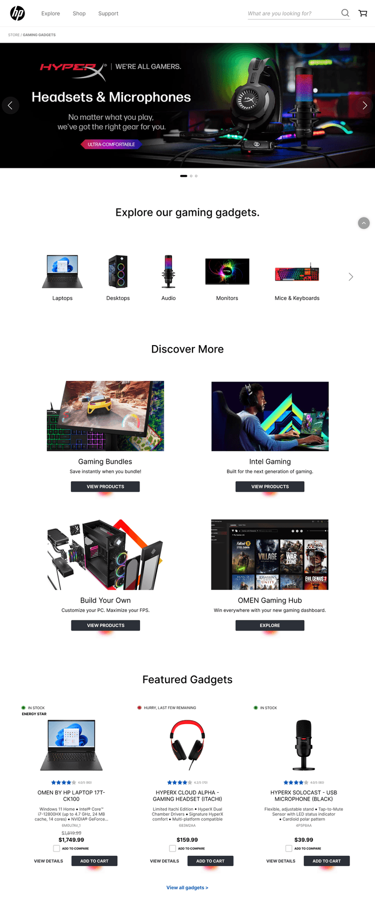 /casestudy/hp/prototype screens/Gaming - landing page.png