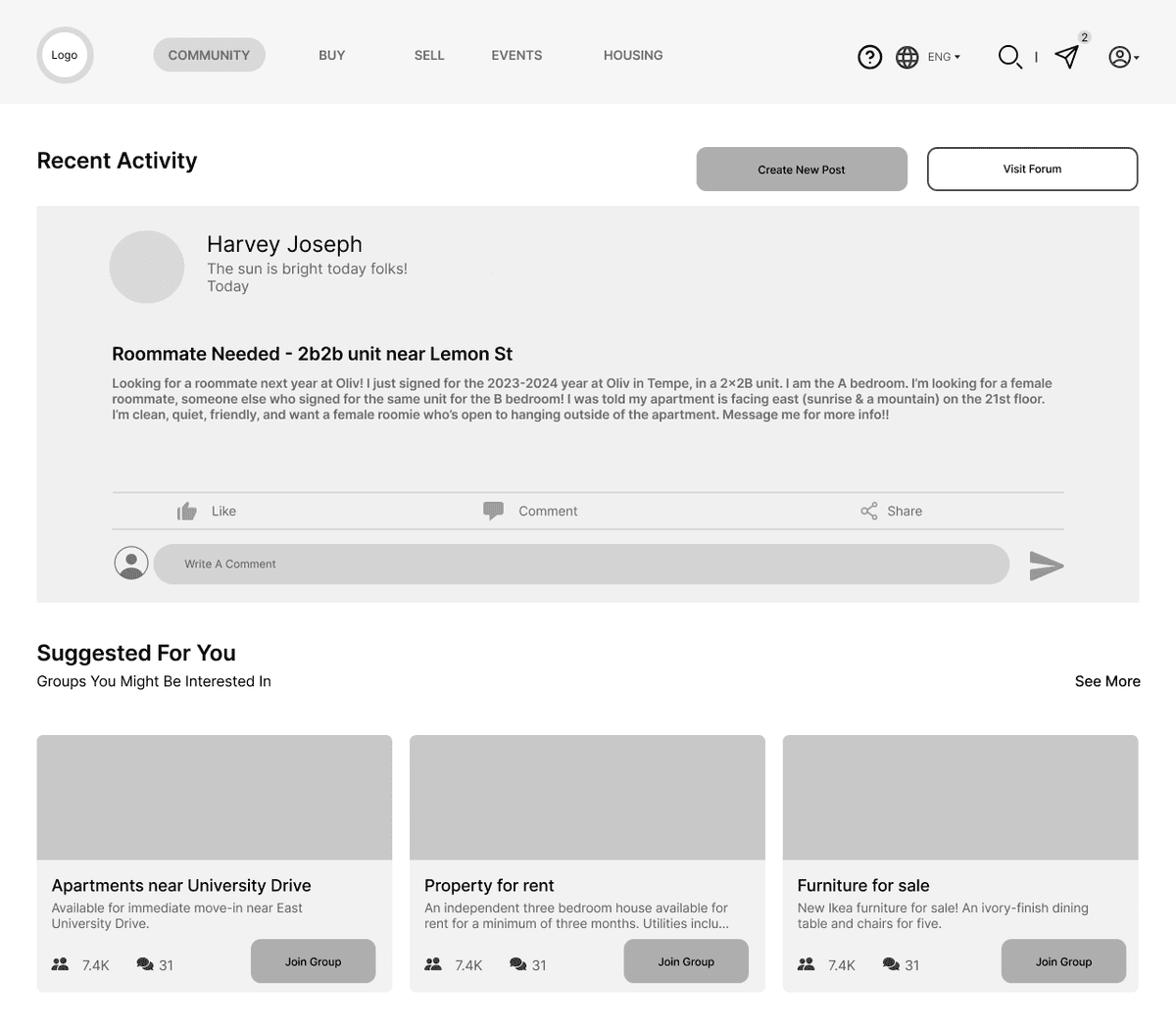 /casestudy/onescape/wireframes/Community Page-3.png