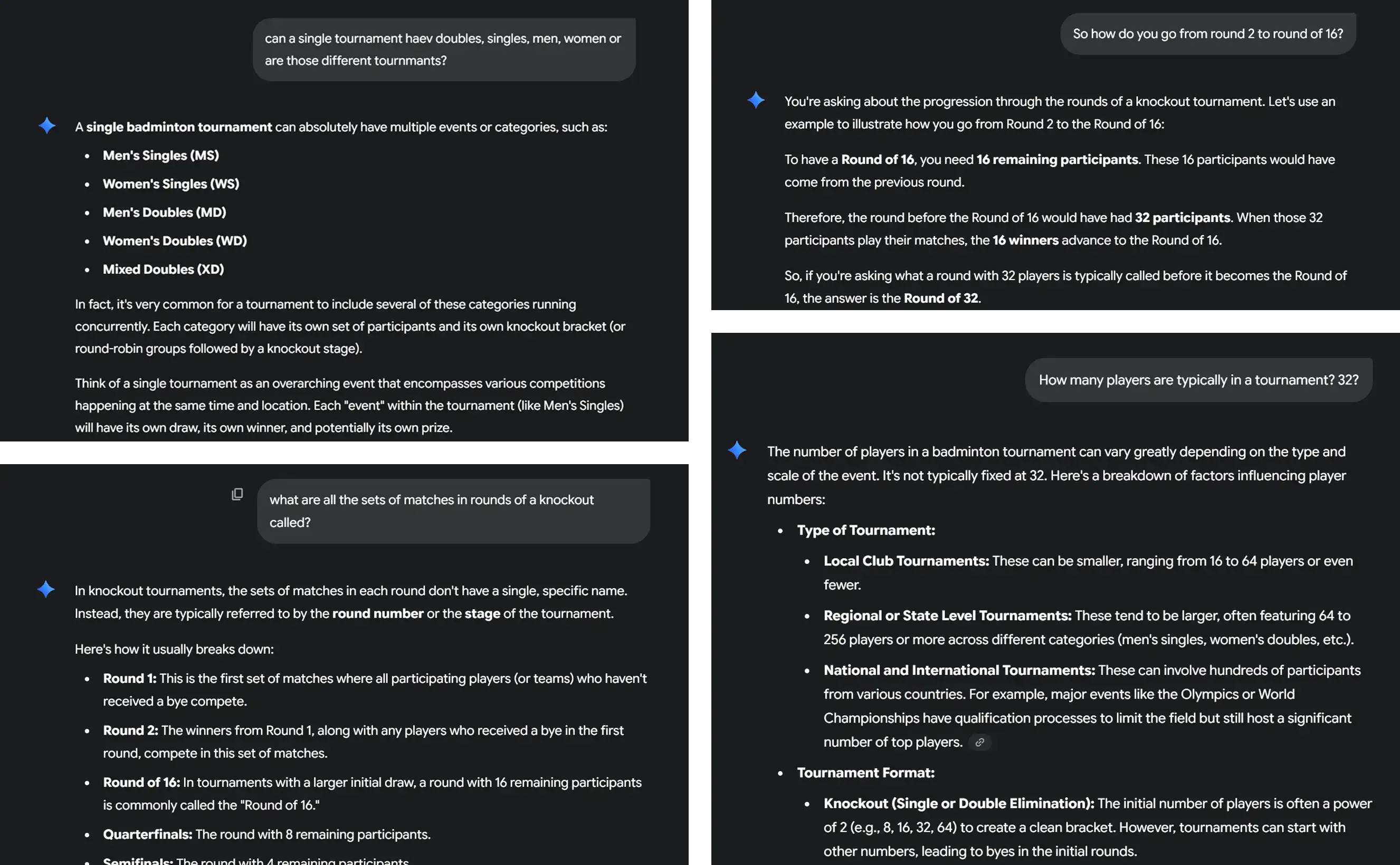 Gemini AI research conversation images